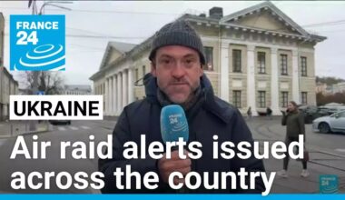 Air raid alerts issued across Ukraine, blasts heard in Kyiv • FRANCE 24 English
