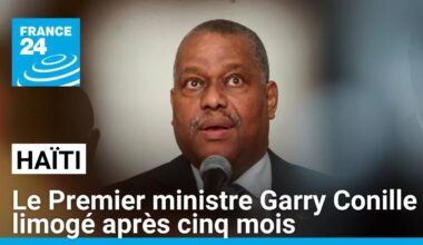 Haïti : le Premier ministre Garry Conille limogé après cinq mois • FRANCE 24