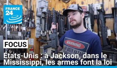 États-Unis : à Jackson, dans le Mississippi, les armes font la loi • FRANCE 24