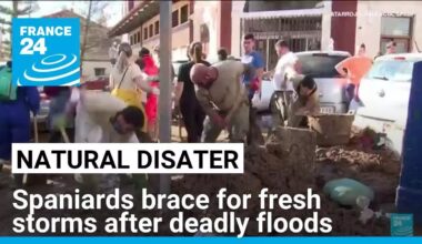 Spaniards brace for fresh storms two weeks after deadly Valencia floods • FRANCE 24 English