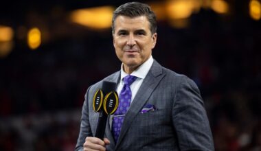 Rece Davis releases his college football rankings after Week 12