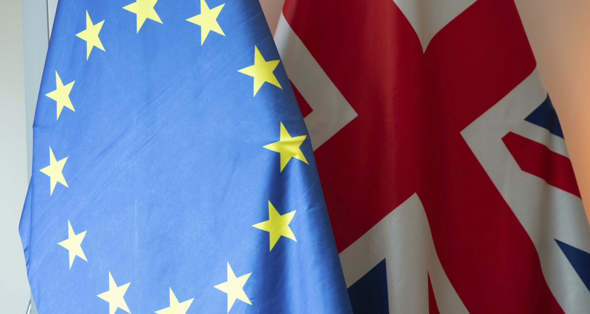 EU and UK Flags