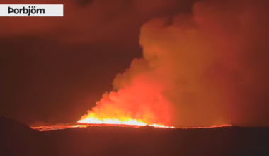 Iceland volcano erupts again, spewing lava from fissure