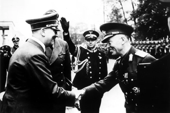 Întâlnire între Hitler și Antonescu FOTO Adevărul