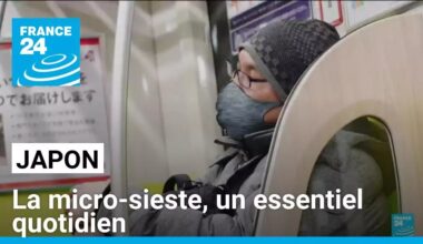 Japon : la micro-sieste, un essentiel quotidien • FRANCE 24