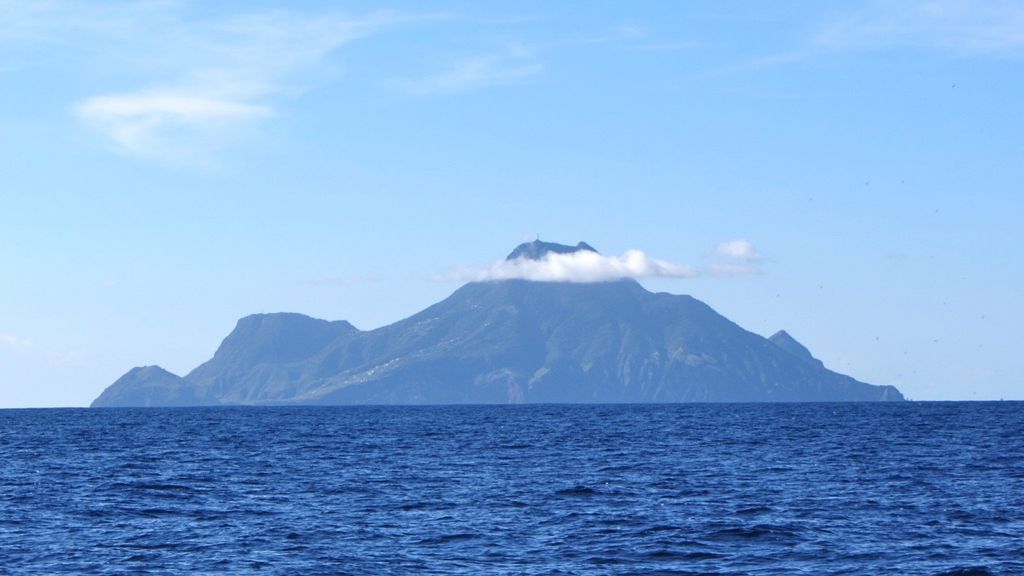 berg op Saba 'slechts' 870 meter