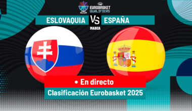 España en directo: Clasificación Eurobasket hoy en vivo