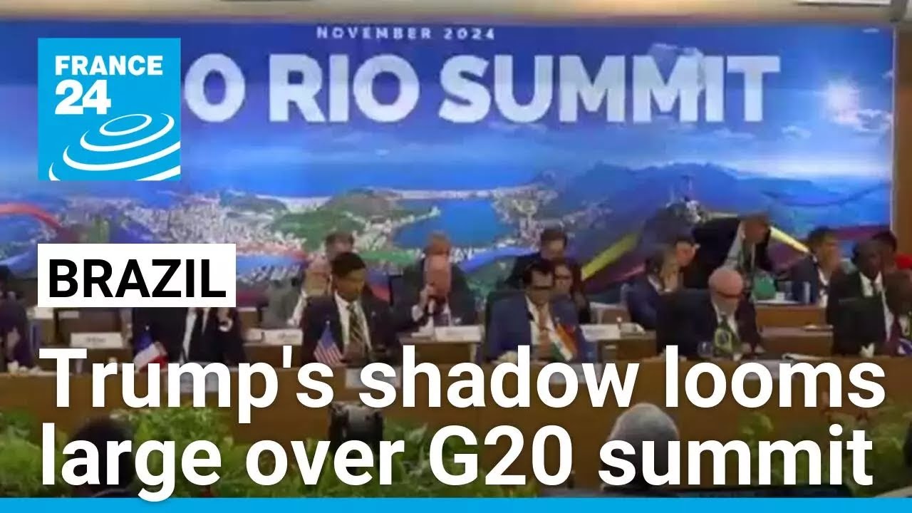 Trump's shadow looms large over G20 summit • FRANCE 24 English