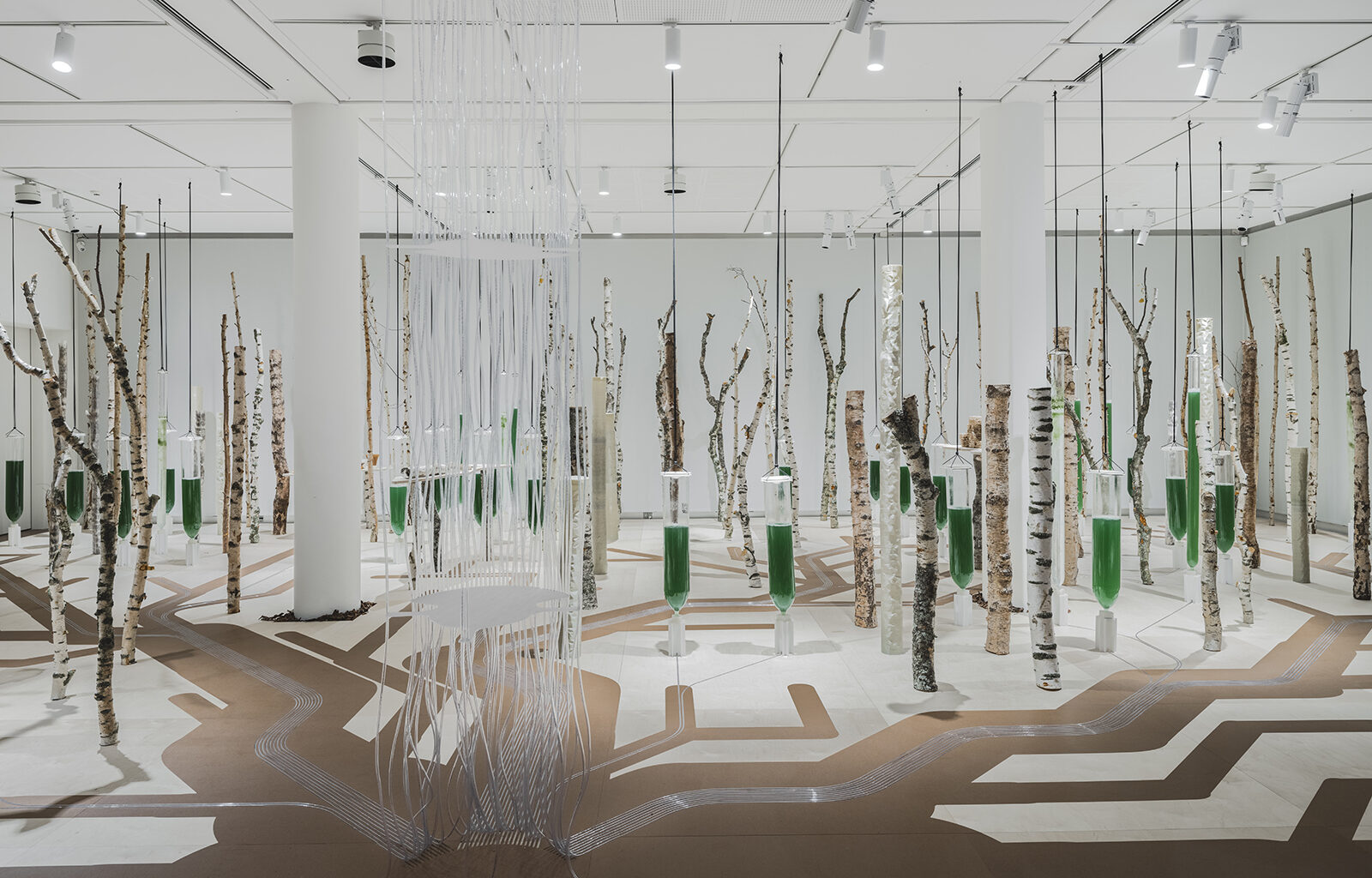 A Bio-Digital Exploration: ecoLogicStudio Opens Deep Forest Exhibition at the Louisiana Museum in Denmark