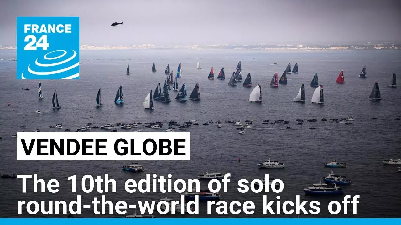 The 10th edition of Vendée Globe solo round-the-world race kicks off • FRANCE 24 English