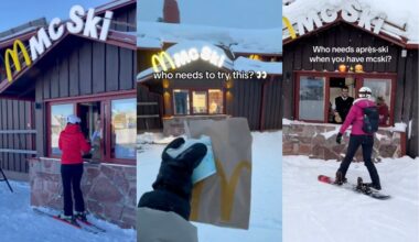 The World’s Only McSki Is Located in Sweden