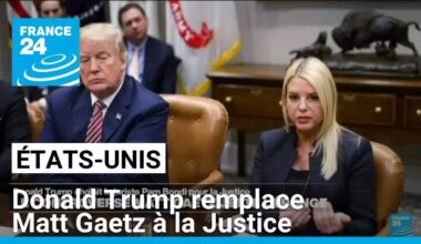 Donald Trump remplace Matt Gaetz à la Justice par l'ex-procureure Pam Bondi • FRANCE 24