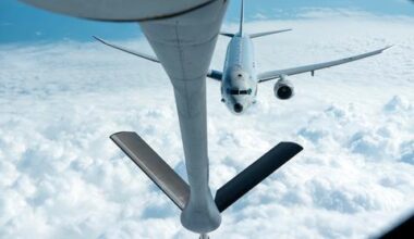 Navy surveillance plane makes rare flight over Taiwan Strait