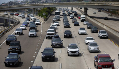 Auto traffic San Diego