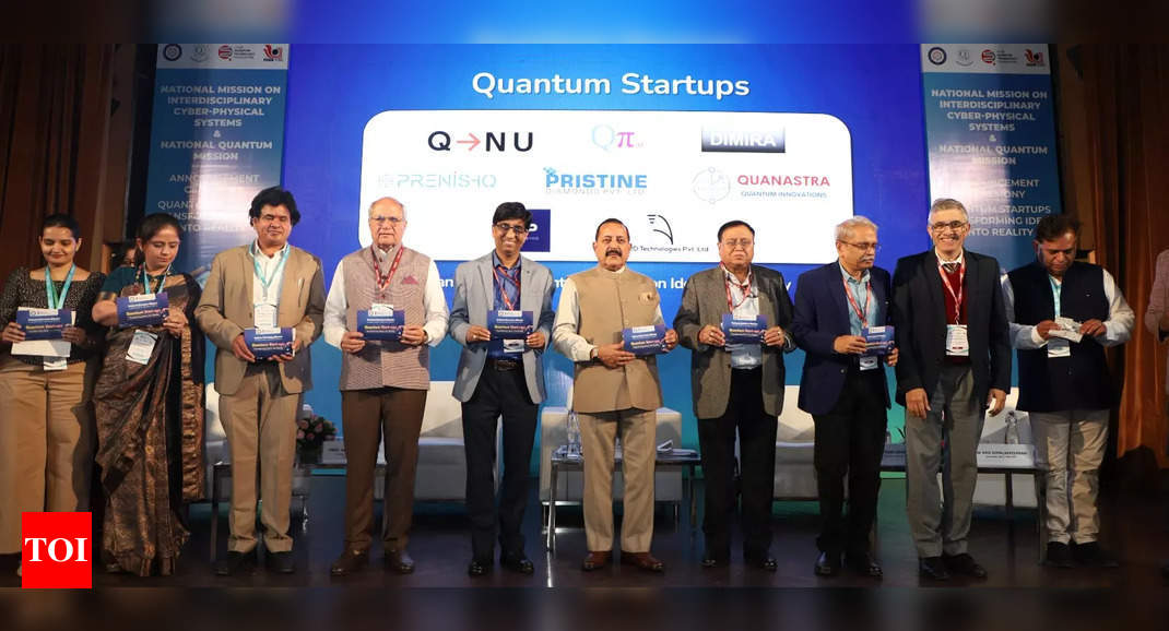 Govt selects 8 startups for support under quantum, cyber-physical systems missions | India News