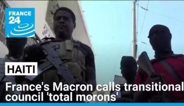 Haiti summons French ambassador following Macron's 'unacceptable remarks' • FRANCE 24 English