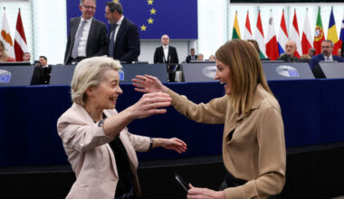 Ursula von der Leyen, Roberta Metsola