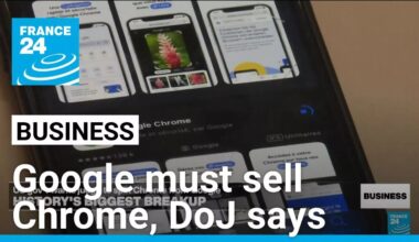 History's biggest break-up: US federal prosecutors say Google must sell Chrome • FRANCE 24 English