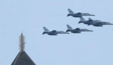 Taiwan conducts air drill amid China pressure