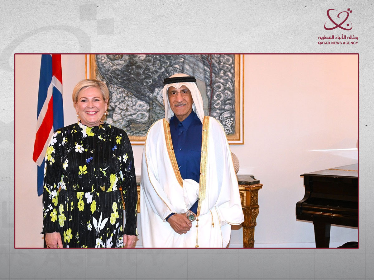 President of Iceland Receives Credentials of Qatari Ambassador