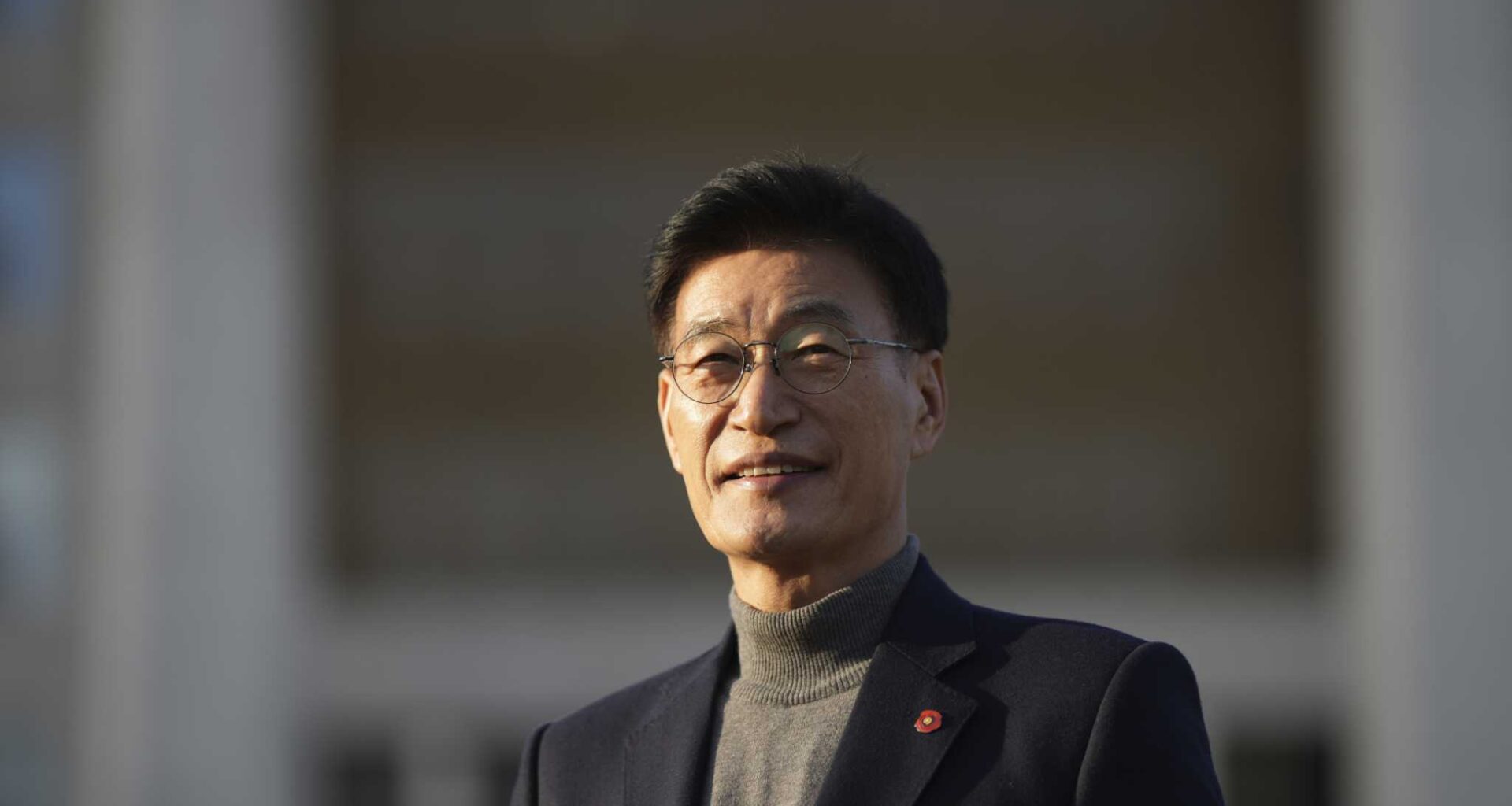 South Korean National Assembly member Moon Dae-Lim poses for a photo at the National Assembly in Seoul, South Korea, Tuesday, Nov. 19, 2024.