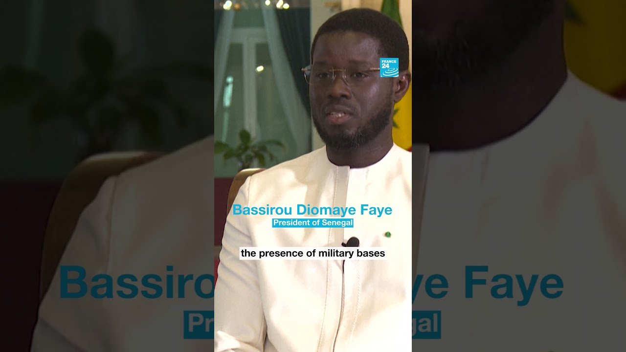 Senegal president casts doubt on military bases • FRANCE 24 English