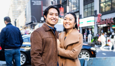 New to New York, and Dazzled by the Energy of Times Square