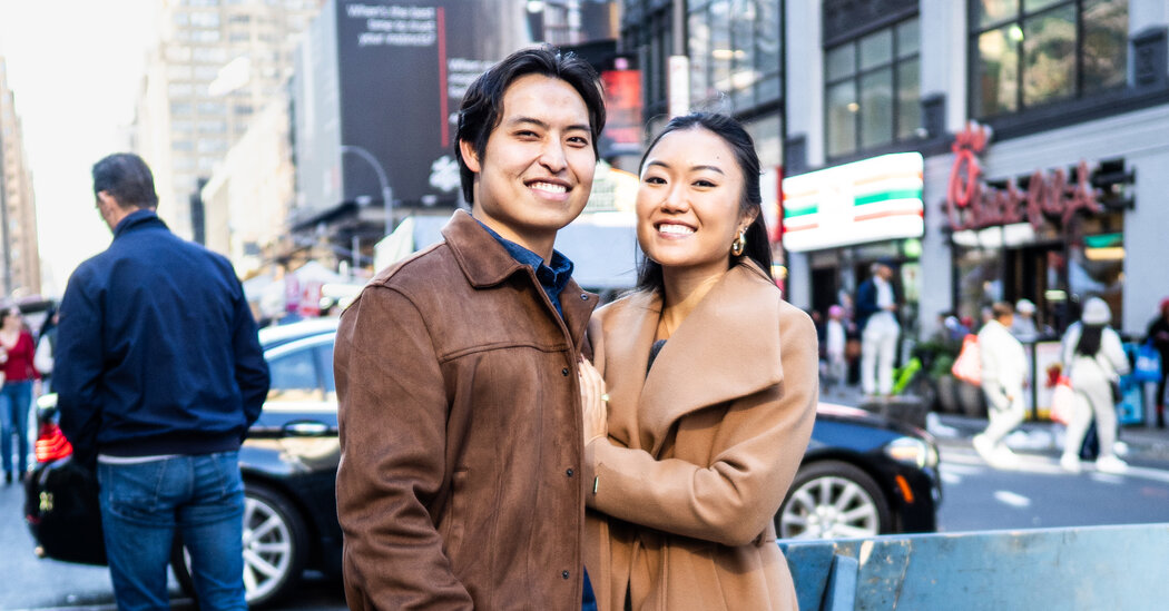 New to New York, and Dazzled by the Energy of Times Square