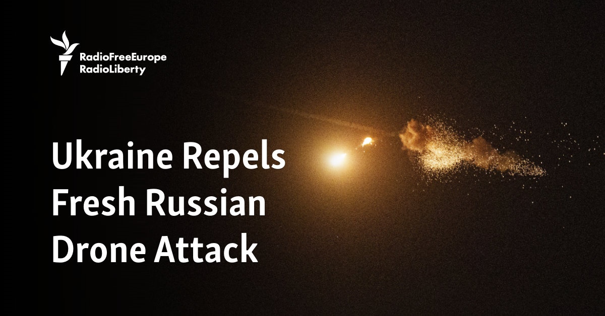 Ukraine Repels Fresh Russian Drone Attack