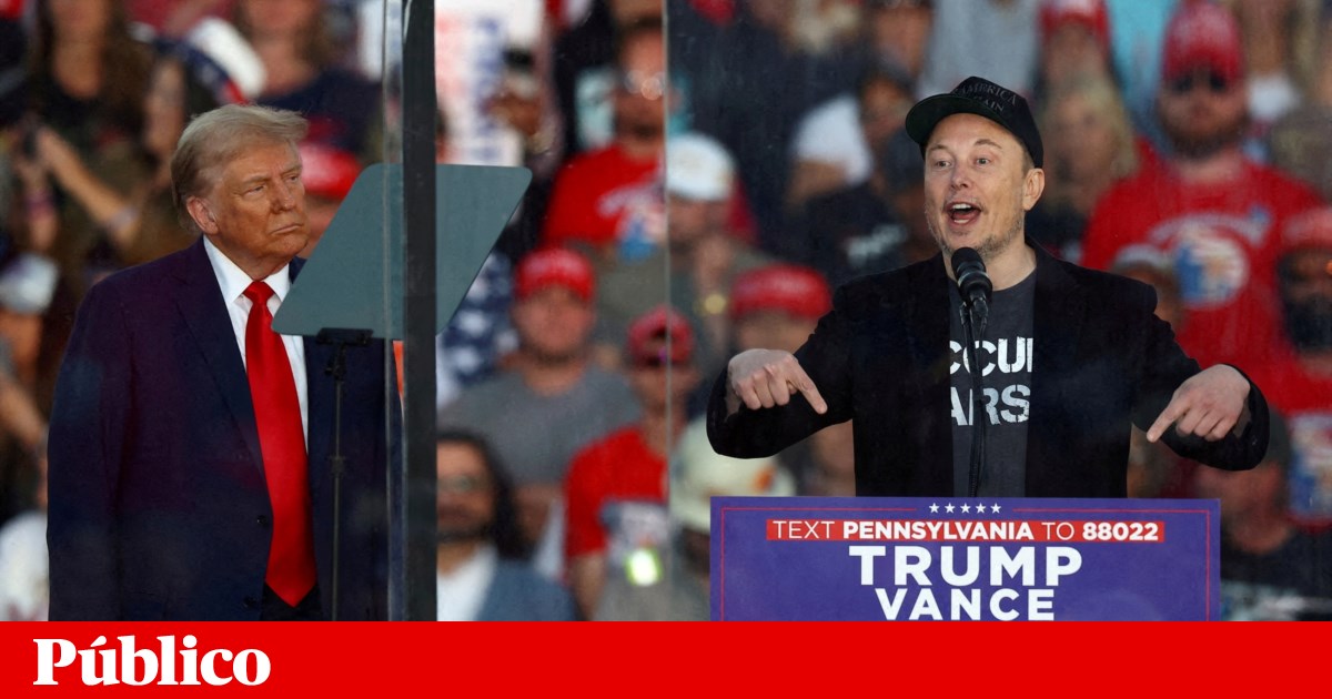Trump mandata Elon Musk para reduzir e redesenhar o Governo federal norte-americano | Eleições EUA 2024