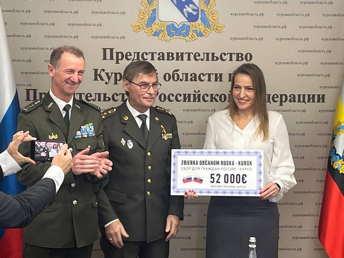 Controversial Slovak mayor visits Moscow to donate to Russians affected by war