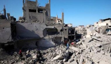 Israel military strikes kill 32 Palestinians in Gaza, medics say