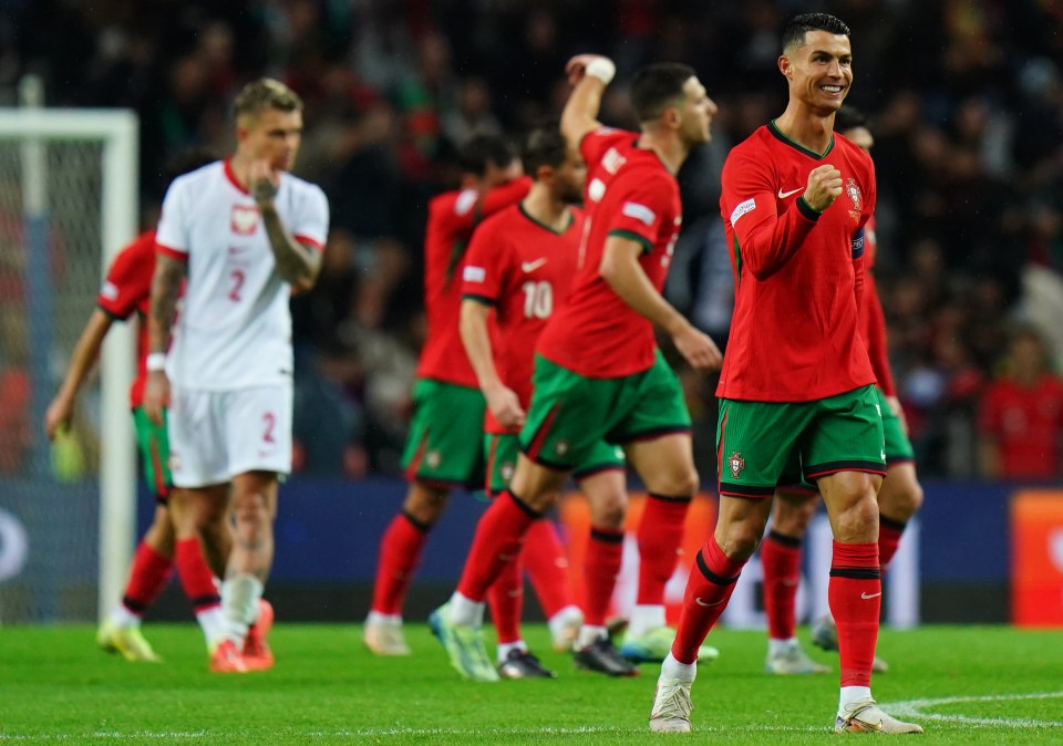 They've just been put to the sword by Ronaldo and Co