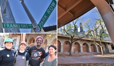 Long-hidden space under Brooklyn Bridge reopens after 15 years -- and public is in awe