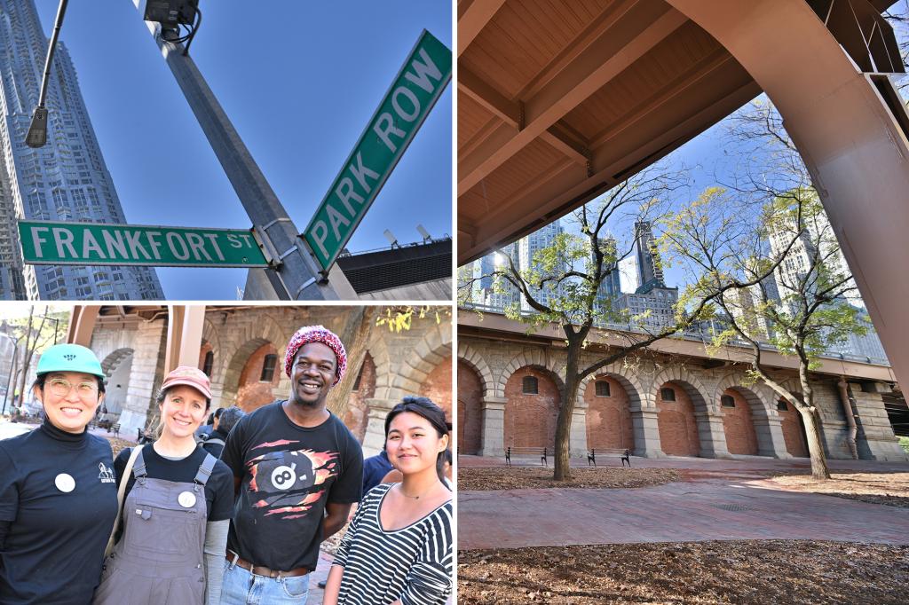 Long-hidden space under Brooklyn Bridge reopens after 15 years -- and public is in awe