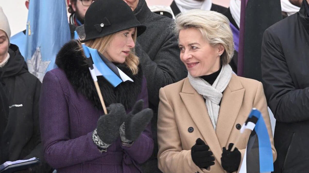 Kaja Kallas, futura vicepresidenta y alta representante de Asuntos Exteriores y Política de Seguridad tiene que coordinar con Andrius Kubilius la redacción del Libro Blanco de la Futura Defensa Europea - PHOTO/Úrsula von der Leyen/X