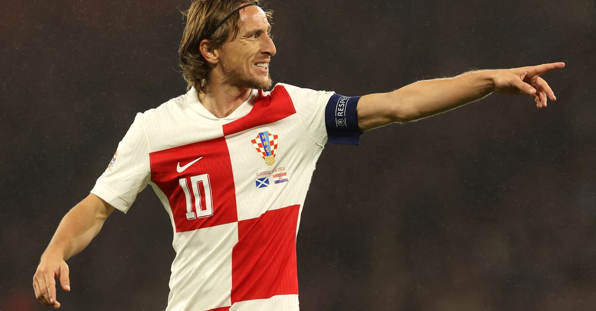 Luka Modric: “There is no greater honour than wearing the Croatia jersey”