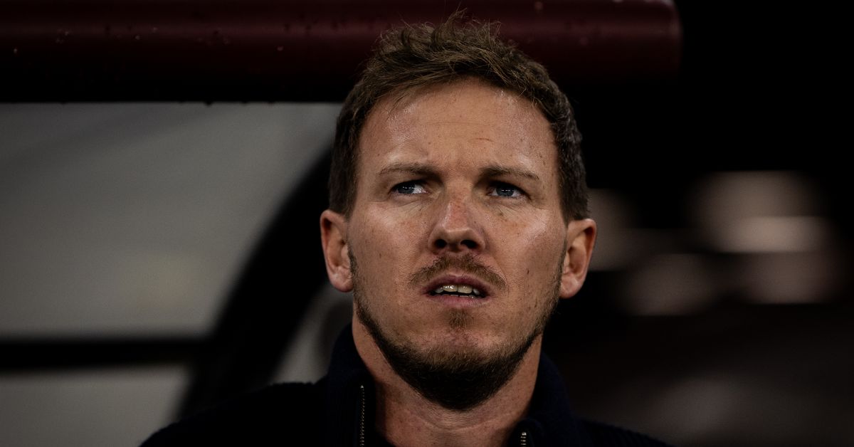 Julian Nagelsmann on drawing Italy in the UEFA Nations League