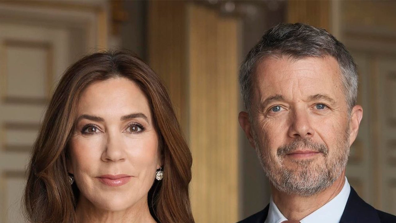 Queen Mary of Denmark wears a touching necklace in her new official portrait which shows the strength of her marriage