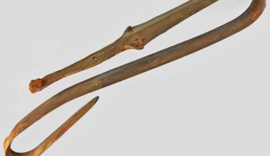 2,500 years old bent sword from the Bronze Age discovered in Denmark