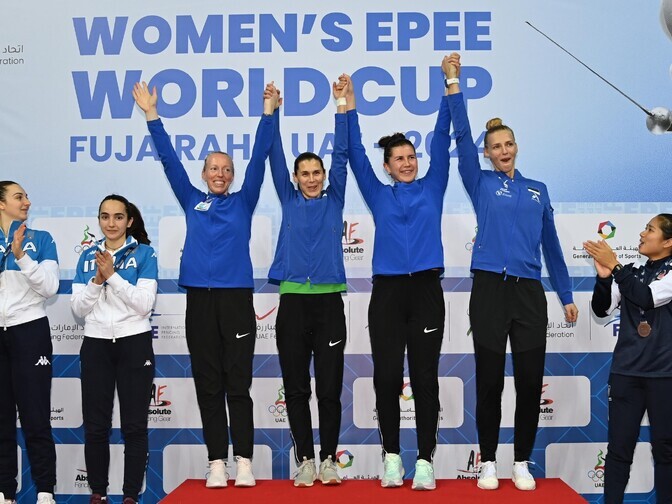 Estonian women's épée team starts world cup with a win | News