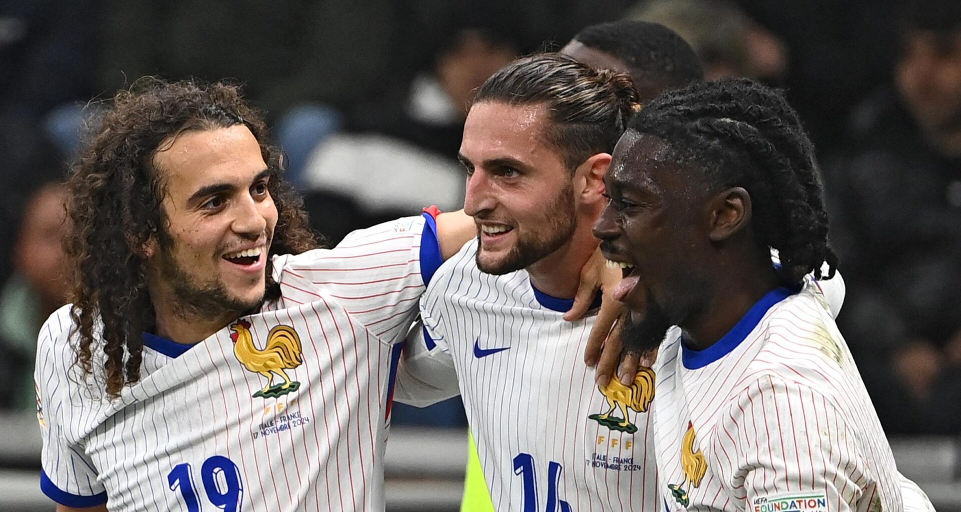 Italy 1-3 France - Les Bleus win to snatch top spot in UEFA Nations League group from Azzurri
