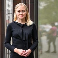 War zu Besuch in Berlin: die finnische Außenministerin Elina Valtonen. Finnische Außenministerin Elina Valtonen