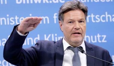 Wie sind die Prognosen für die Konjunktur in Deutschland? Wirtschaftsminister Robert Habeck.