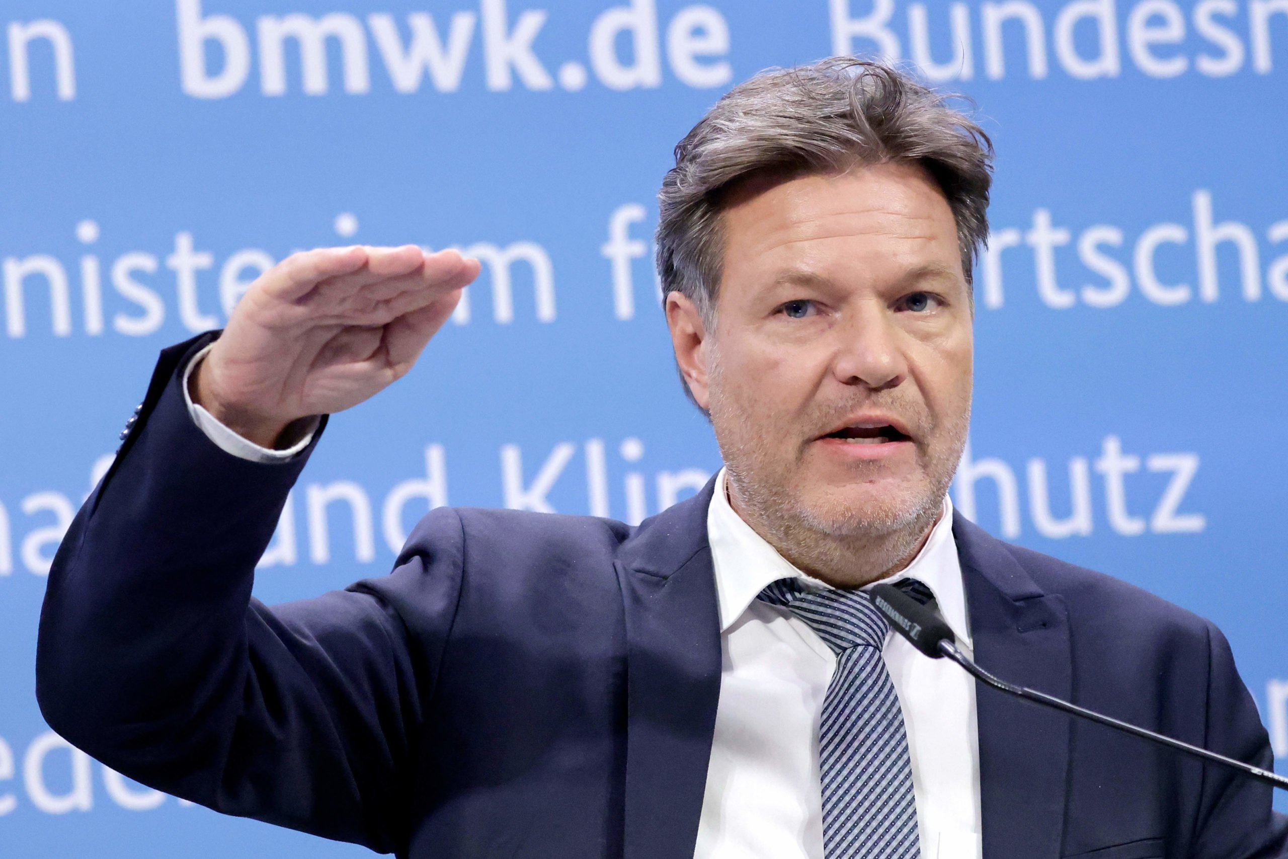 Wie sind die Prognosen für die Konjunktur in Deutschland? Wirtschaftsminister Robert Habeck.