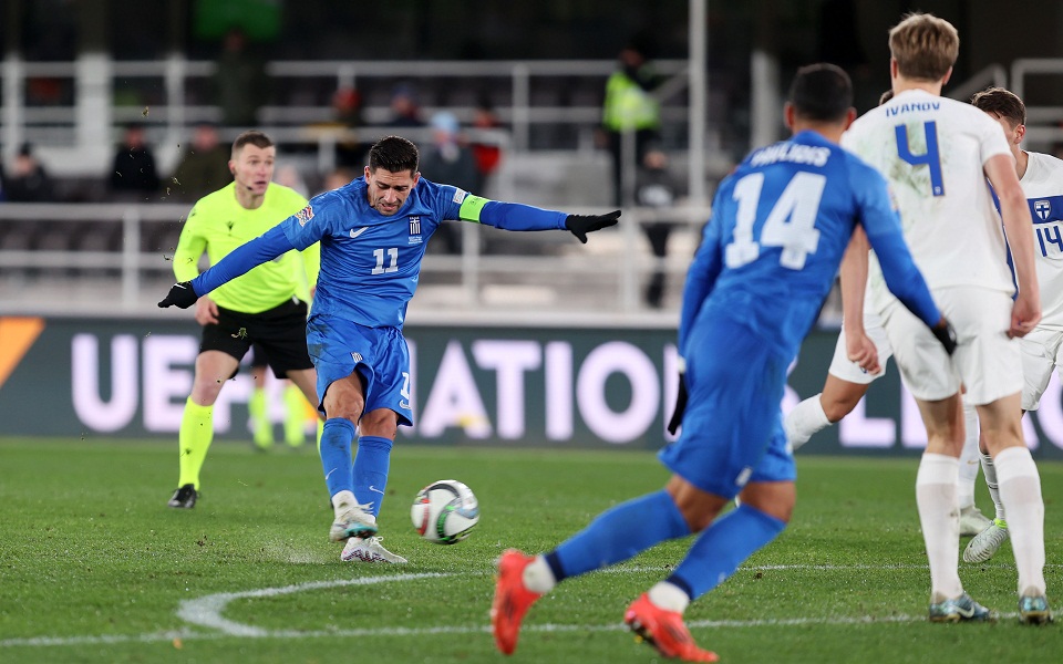 Greece downs Finland in Helsinki and waits for its March playoffs
