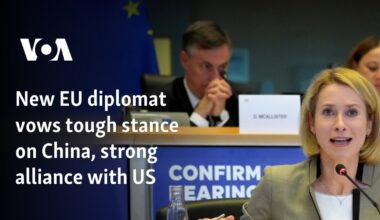 New EU diplomat vows tough stance on China, strong alliance with US