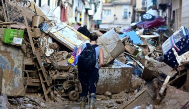 Weather extremes in October included deadly flooding in Spain (JOSE JORDAN)
