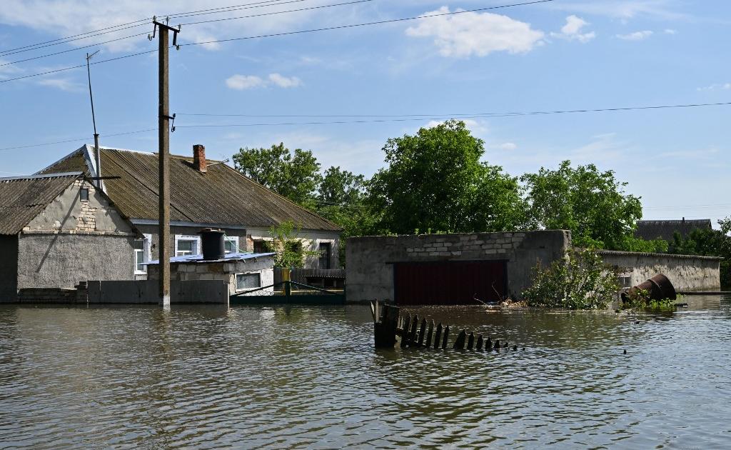Un barrage «endommagé» par une frappe russe dans l'est de l'Ukraine