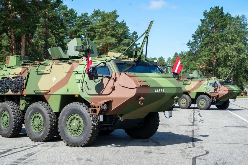 Latvia orders 56 additional Patria armoured personnel carriers